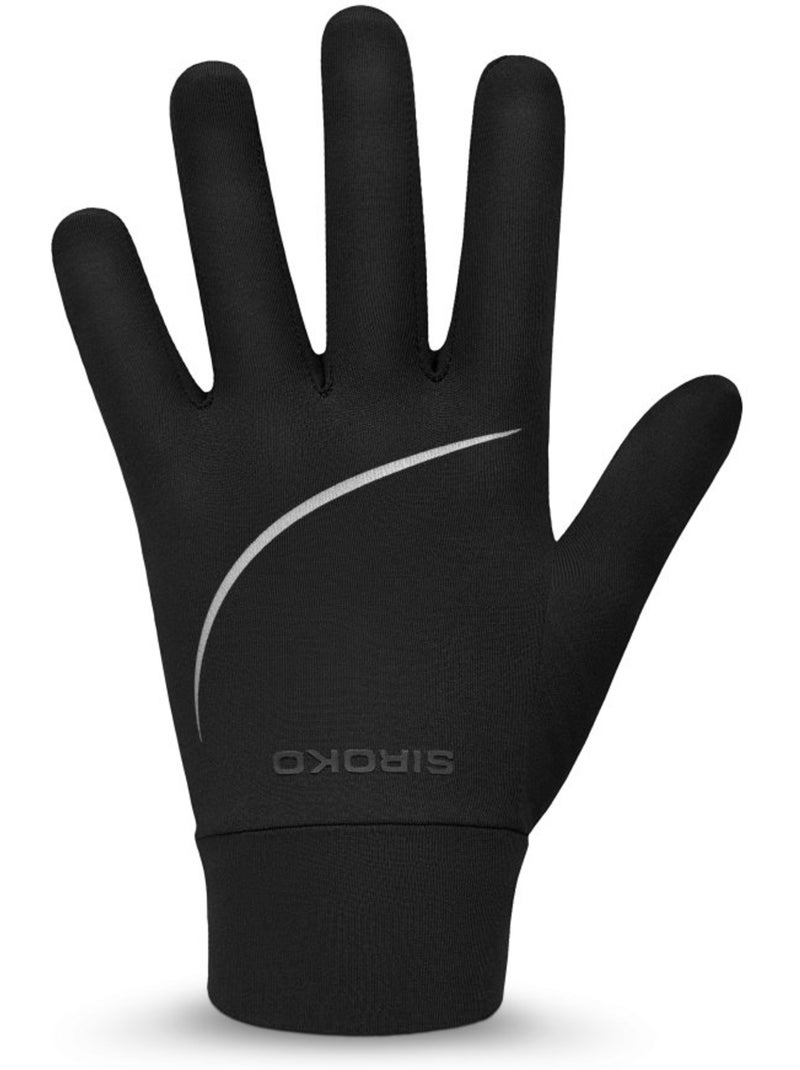 Luvas de corrida Preto - Kiabi