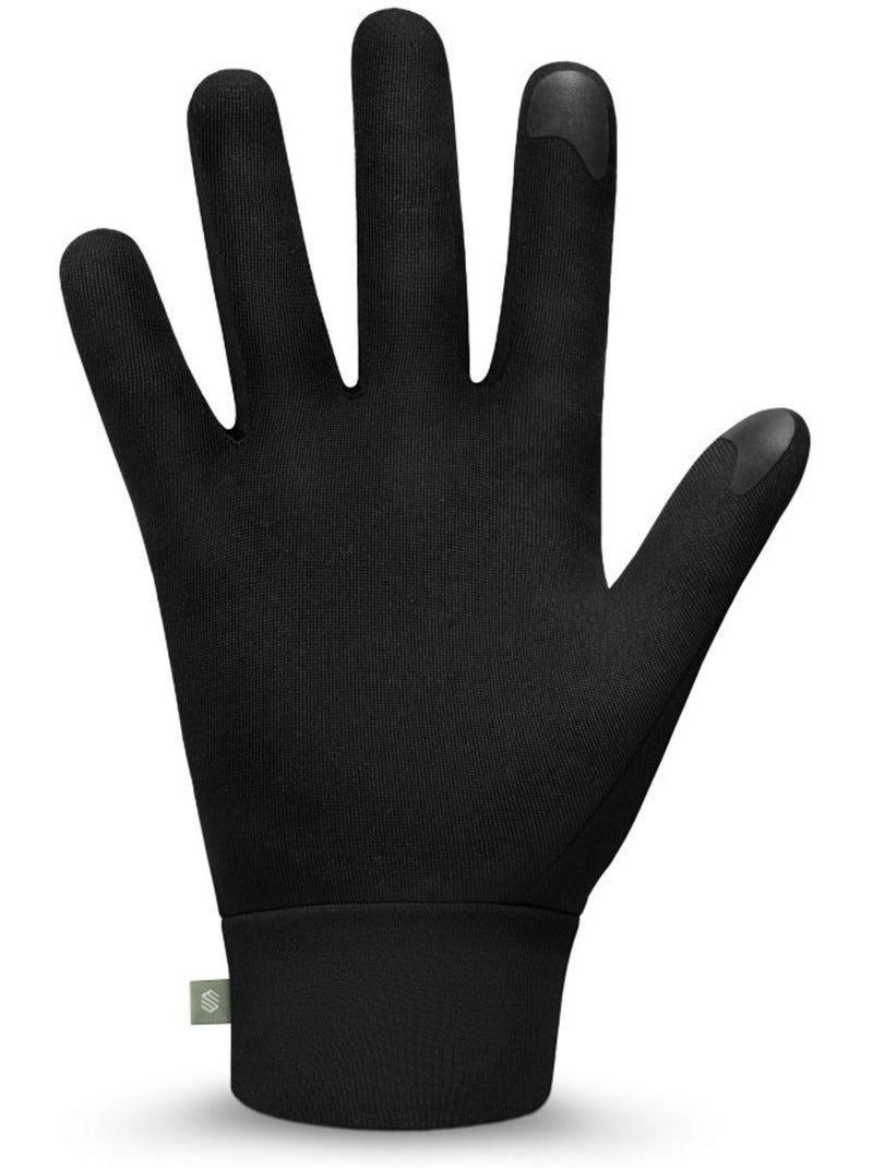Luvas de corrida Preto - Kiabi