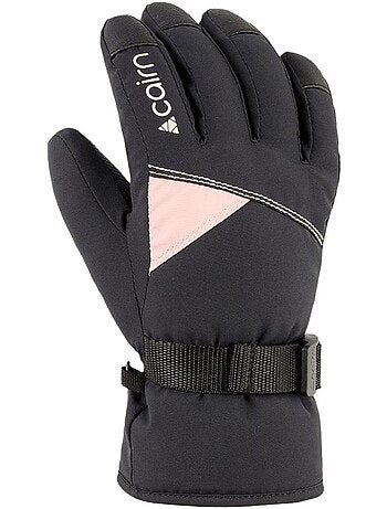 Luvas de esqui cairn artic 2 pretas para menina