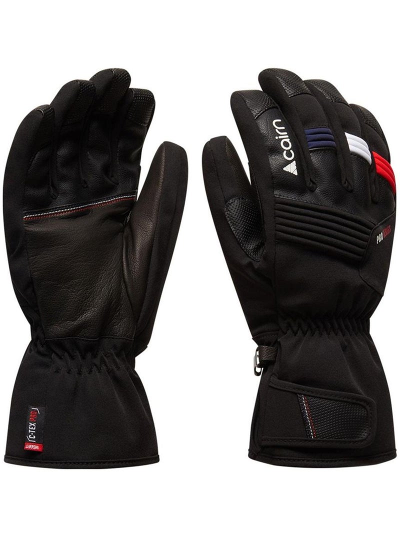Luvas de esqui cairn nordend2 pretas para homem Preto - Kiabi