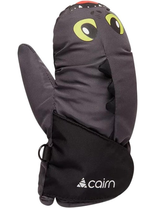 Luvas de esqui cairn pico cinzentas para menino - Kiabi