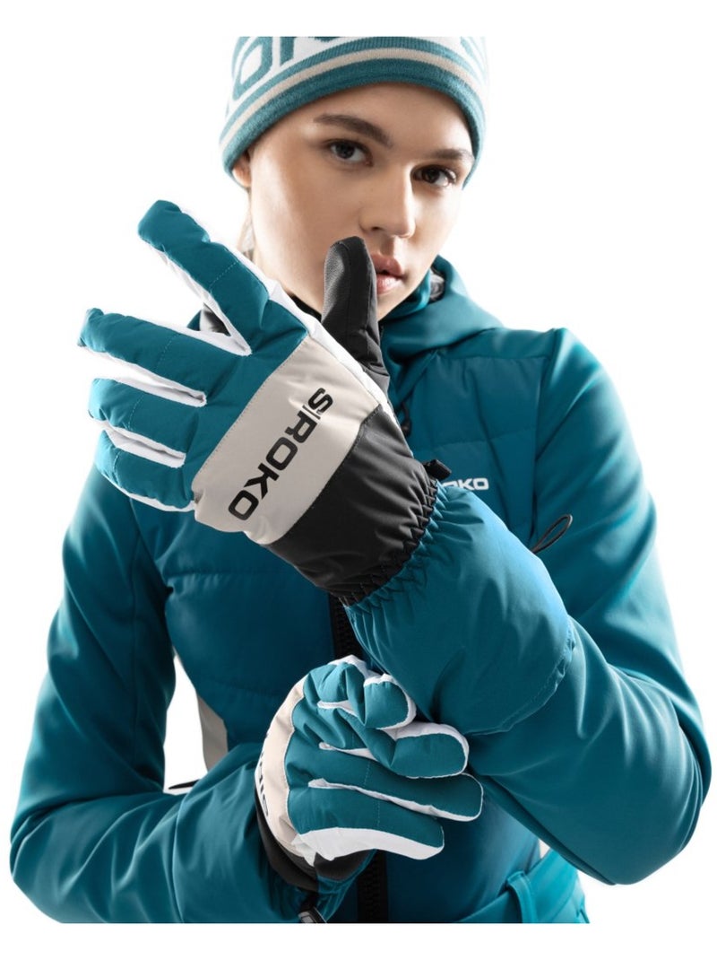 Luvas de inverno de ski Azul - Kiabi