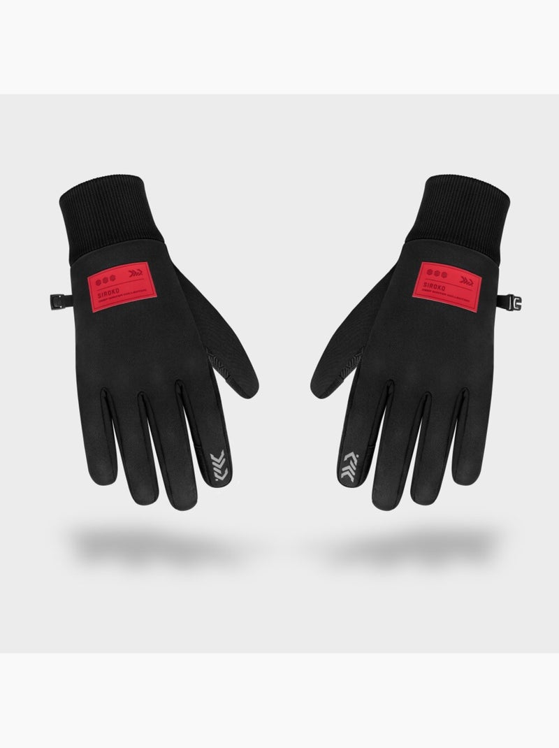 Luvas de inverno para ciclismo Preto - Kiabi