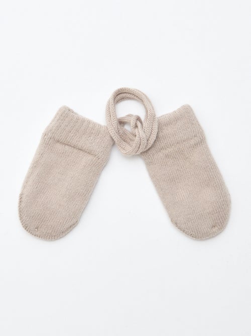 Luvas de malha polares - Kiabi