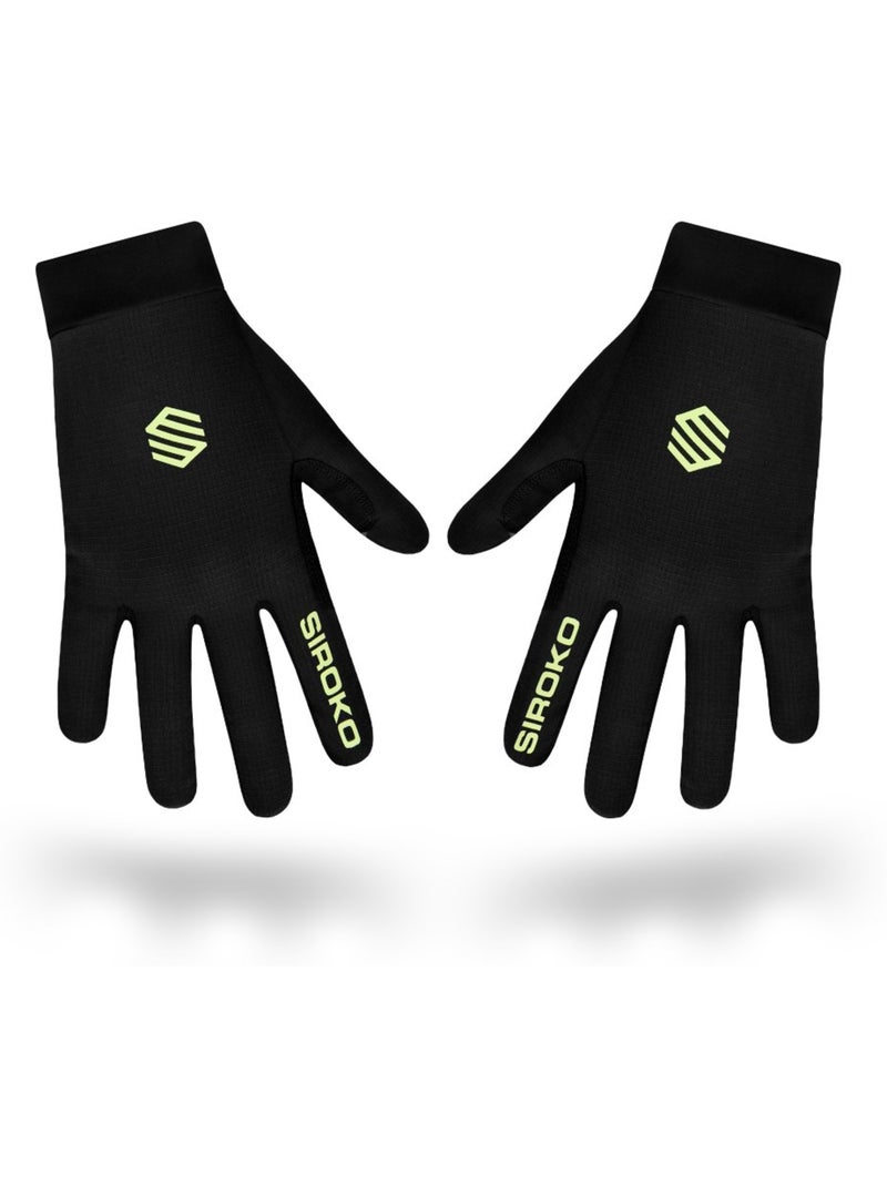 Luvas de mtb Preto - Kiabi