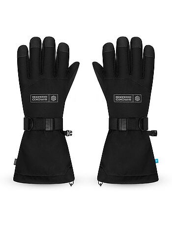 Luvas de ski e snowboard térmicas e impermeáveis