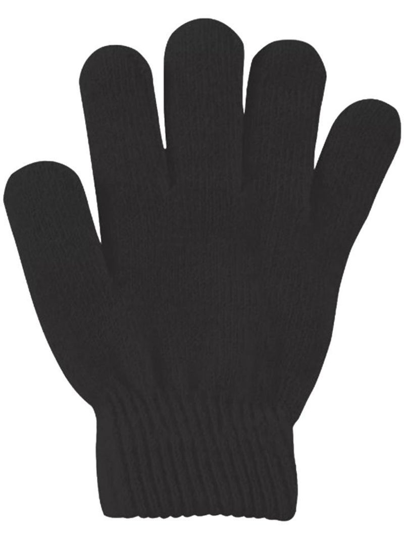 Luvas MGicas Pretas Name It para Menina Preto - Kiabi