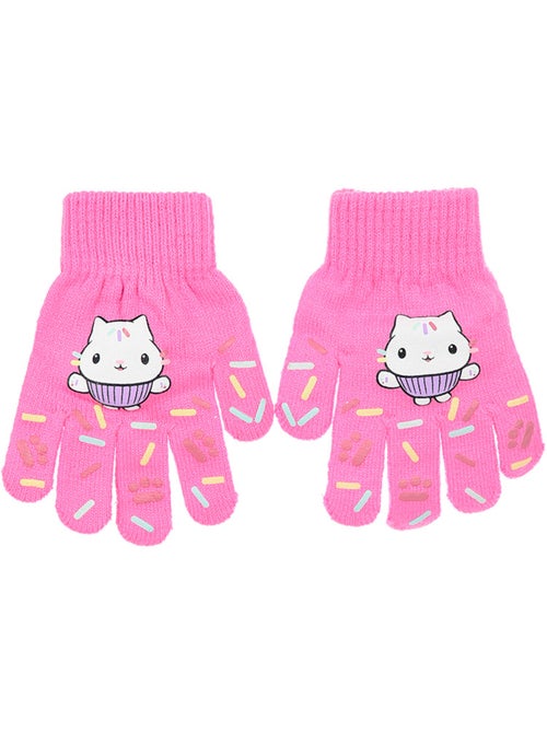 Luvas rosa menina gabby's dollhouse - licença oficial - Kiabi