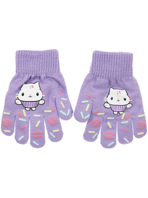 Luvas roxo menina gabby's dollhouse - licença oficial - Kiabi