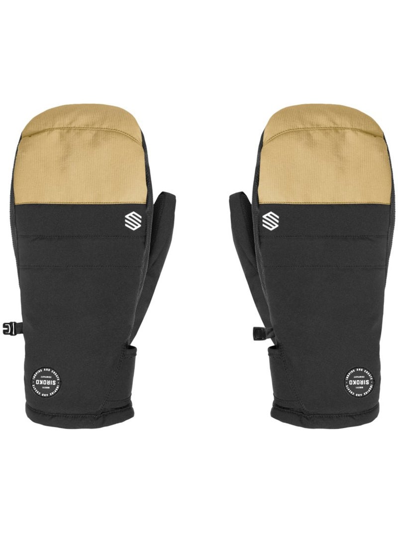 Luvas sem dedos para snowboard e ski Bege - Kiabi