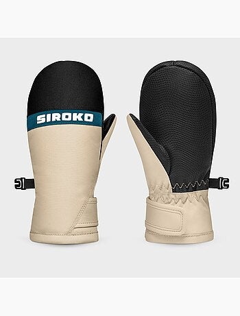 Luvas sem dedos snowboard e ski criança
