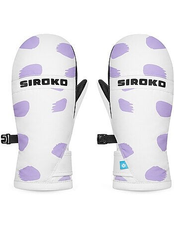 Luvas sem dedos snowboard e ski criança