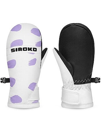Luvas sem dedos snowboard e ski criança