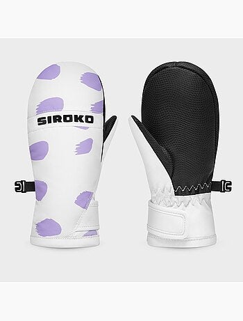 Luvas sem dedos snowboard e ski criança