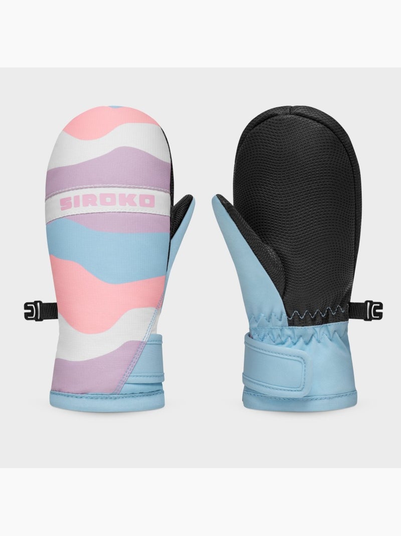 Luvas sem dedos snowboard e ski criança Multicolorido - Kiabi