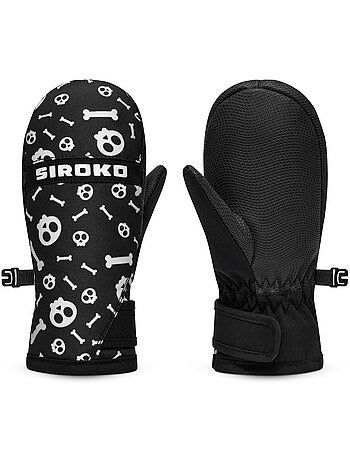 Luvas sem dedos snowboard e ski criança