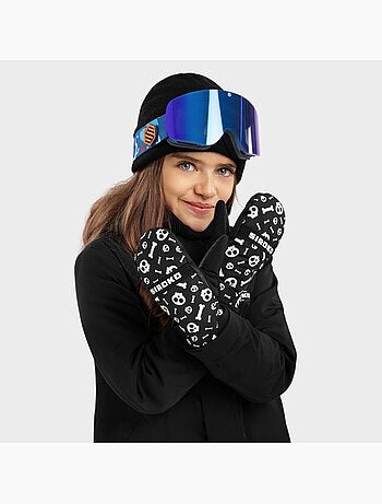Luvas sem dedos snowboard e ski criança