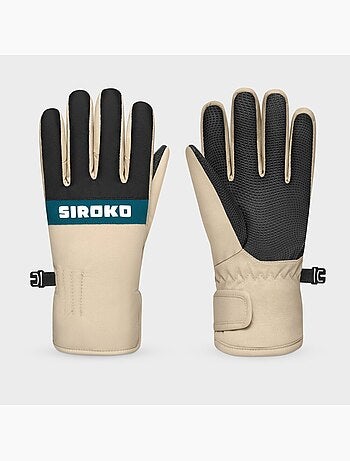 Luvas térmicas snowboard e ski para criança