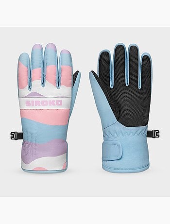 Luvas térmicas snowboard e ski para criança