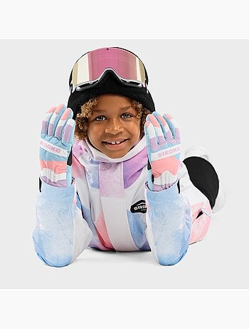 Luvas térmicas snowboard e ski para criança