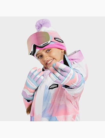 Luvas térmicas snowboard e ski para criança