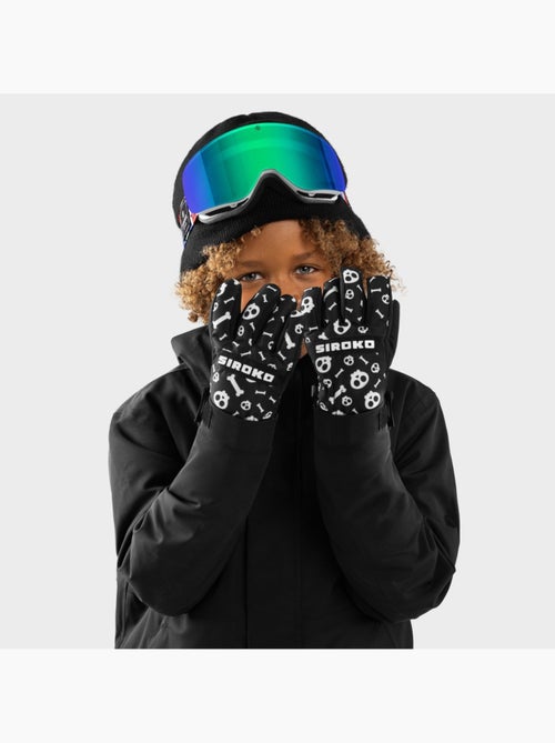 Luvas térmicas snowboard e ski para criança - Kiabi Luvas térmicas snowboard e ski para criança - Kiabi