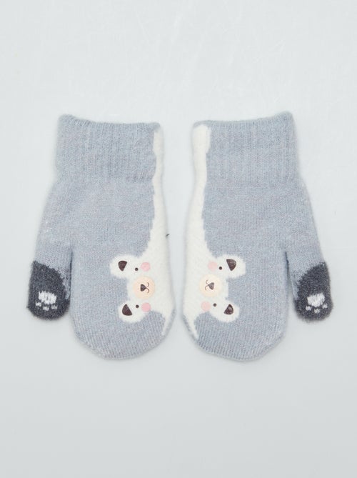 Luvas 'urso' forradas - Kiabi