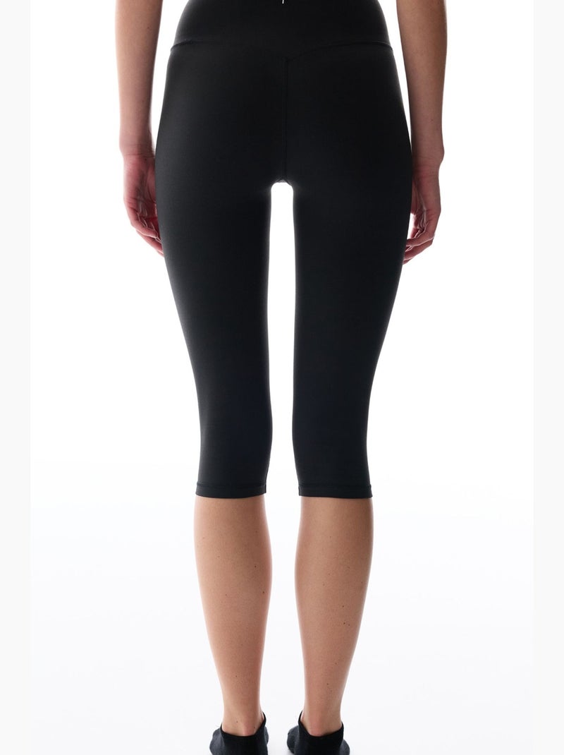 Lycra leggings capri de suporte leve e cintura alta, light soft penti Preto - Kiabi