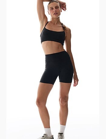 Lycra soutien esportivo racerback com sustentação leve e bojos removíveis penti
