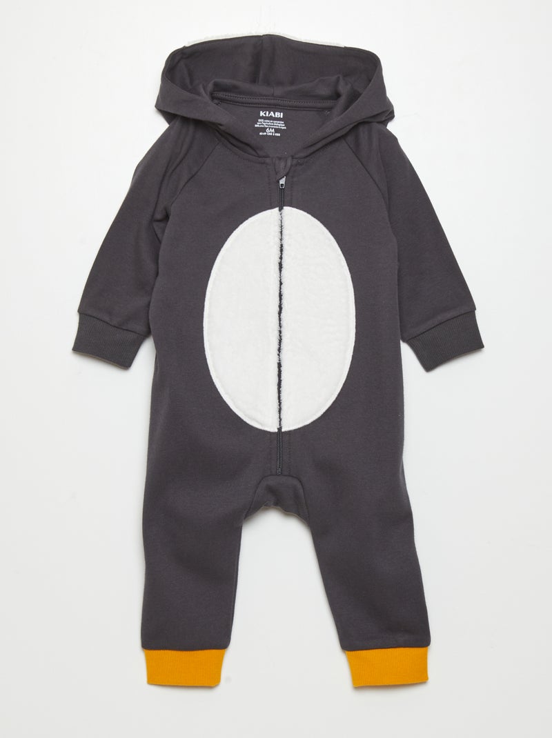 Macacão 'Animais' Pinguim - Kiabi