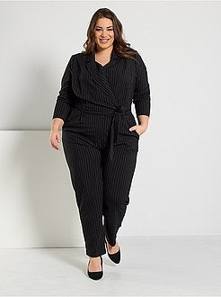 Macacão às riscas - Kiabi