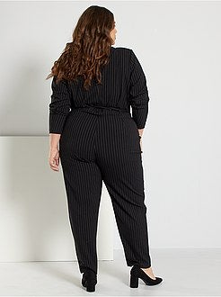 Macacão às riscas - Kiabi