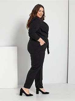 Macacão às riscas - Kiabi