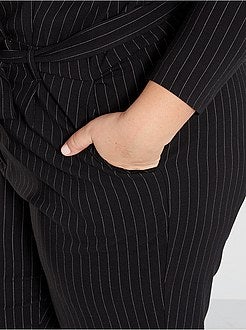 Macacão às riscas - Kiabi