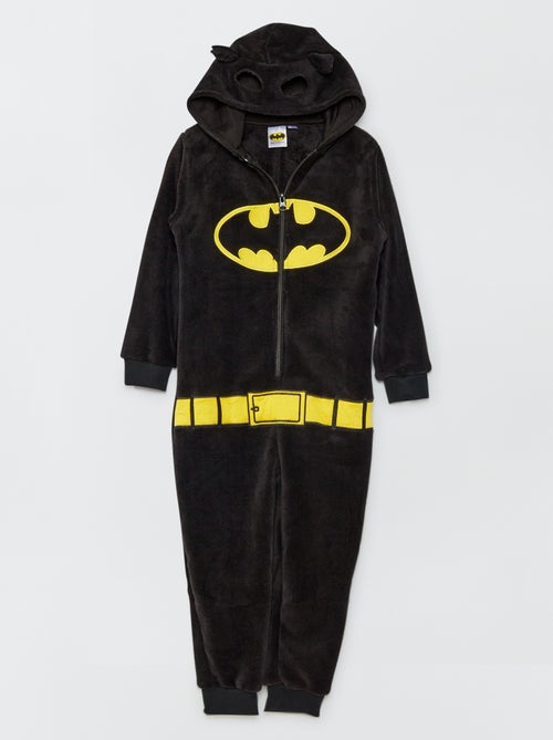 Macacão 'Batman' em malha polar - Kiabi