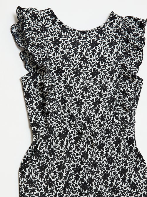 Macacão calça com padrão - Kiabi