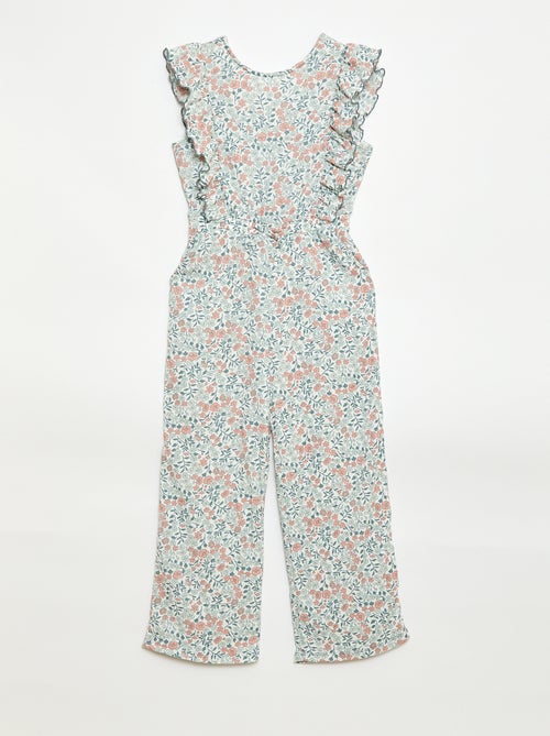 Macacão calça com padrão - Kiabi