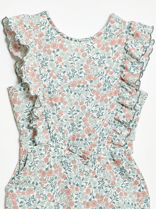 Macacão calça com padrão - Kiabi