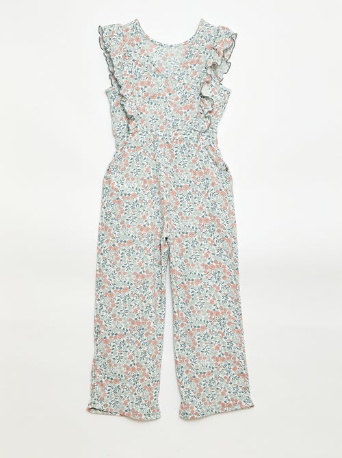 Macacão calça com padrão - Kiabi