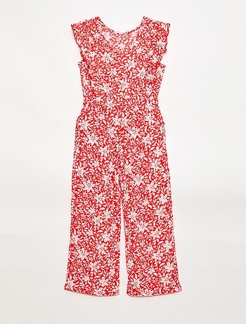 Macacão calça com padrão
