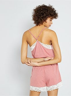 Macacão-calção 'A Bela e o Monstro' - Kiabi