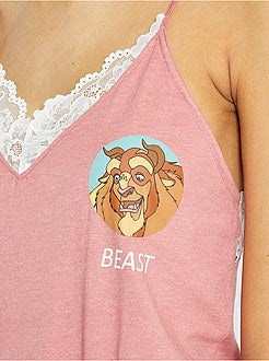 Macacão-calção 'A Bela e o Monstro' - Kiabi