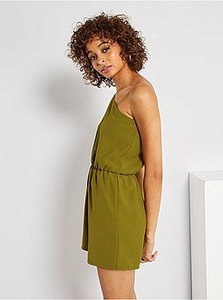 Macacão-calção assimétrico - Kiabi