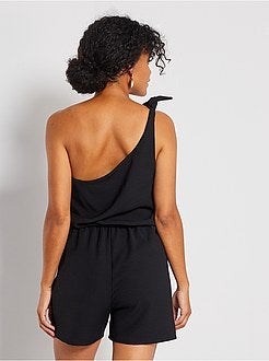 Macacão-calção assimétrico - Kiabi