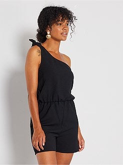 Macacão-calção assimétrico - Kiabi