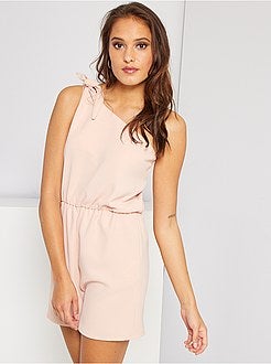 Macacão-calção assimétrico - Kiabi