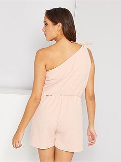 Macacão-calção assimétrico - Kiabi