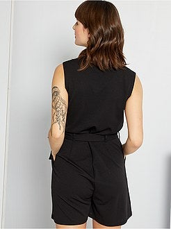 Macacão-calção cruzado 'JDY' - Kiabi