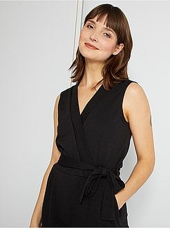 Macacão-calção cruzado 'JDY' - Kiabi