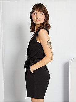 Macacão-calção cruzado 'JDY' - Kiabi